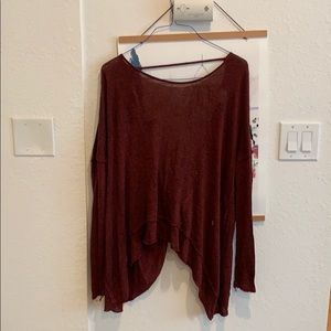 Free People Backless Sweater